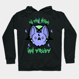 IN THE MOSH WE TRUST FUNNY CUTE DEATHCORE Death Bat Hoodie